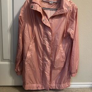 BuffBunny Pink Hooded Windbreaker Jacket